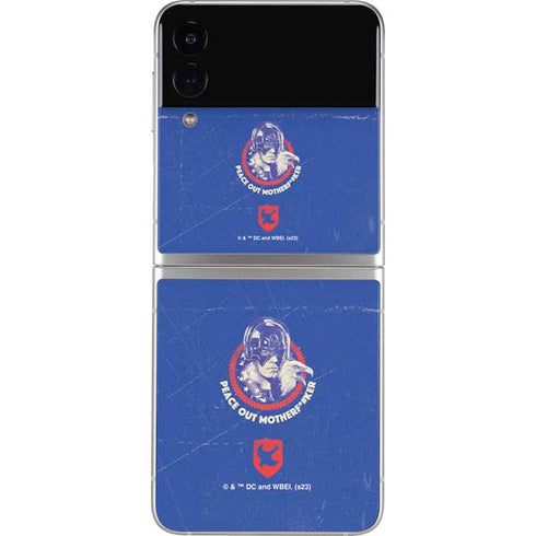 DC Comics Peacemaker Peace Out Galaxy Z Flip4 5G Skin